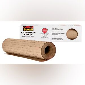 SCOTCH Set of 2 Rolls Cushion Lock Protective Wrap 30ft